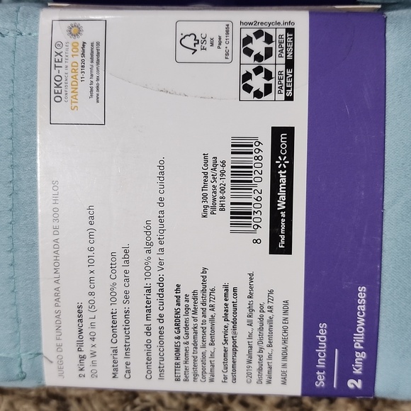 2 sets of BH&G pillowcases - Picture 2 of 2